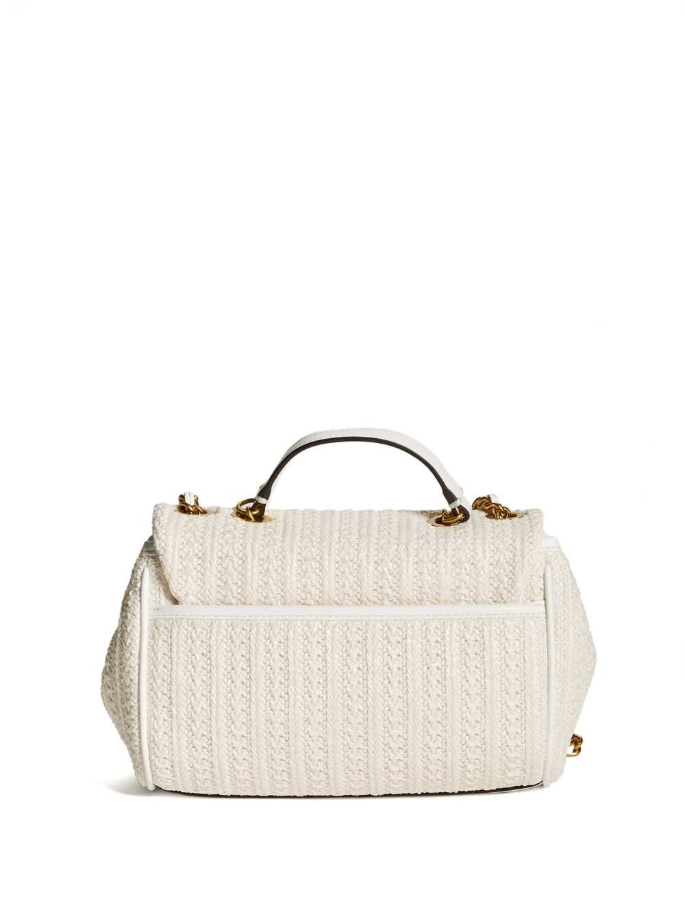 White Women's Guess Kimi Small Convertible Crossbody Bags Australia Sale | 374AWVIXS