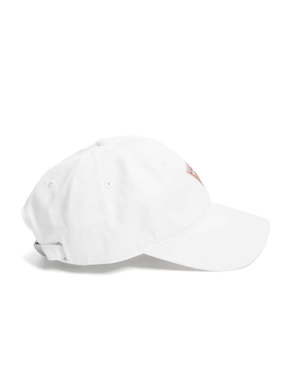 White Women's Guess Logo Baseball Hats Australia Sale | 692TJXGHA