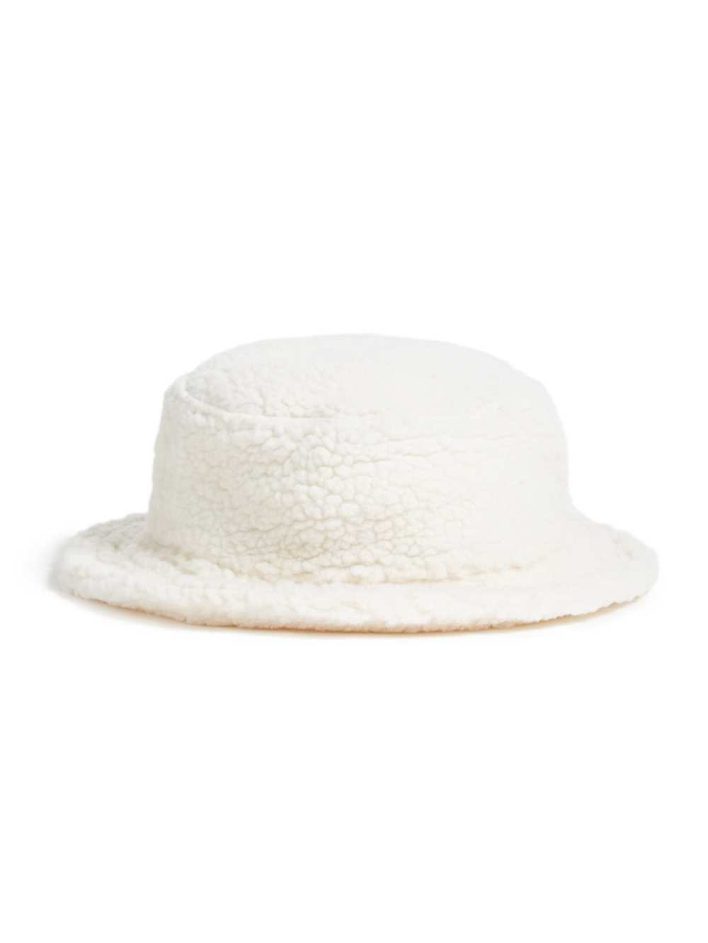 White Women's Guess Originals x Bear Sherpa Bucket Hats Australia Sale | 109DCFVMT