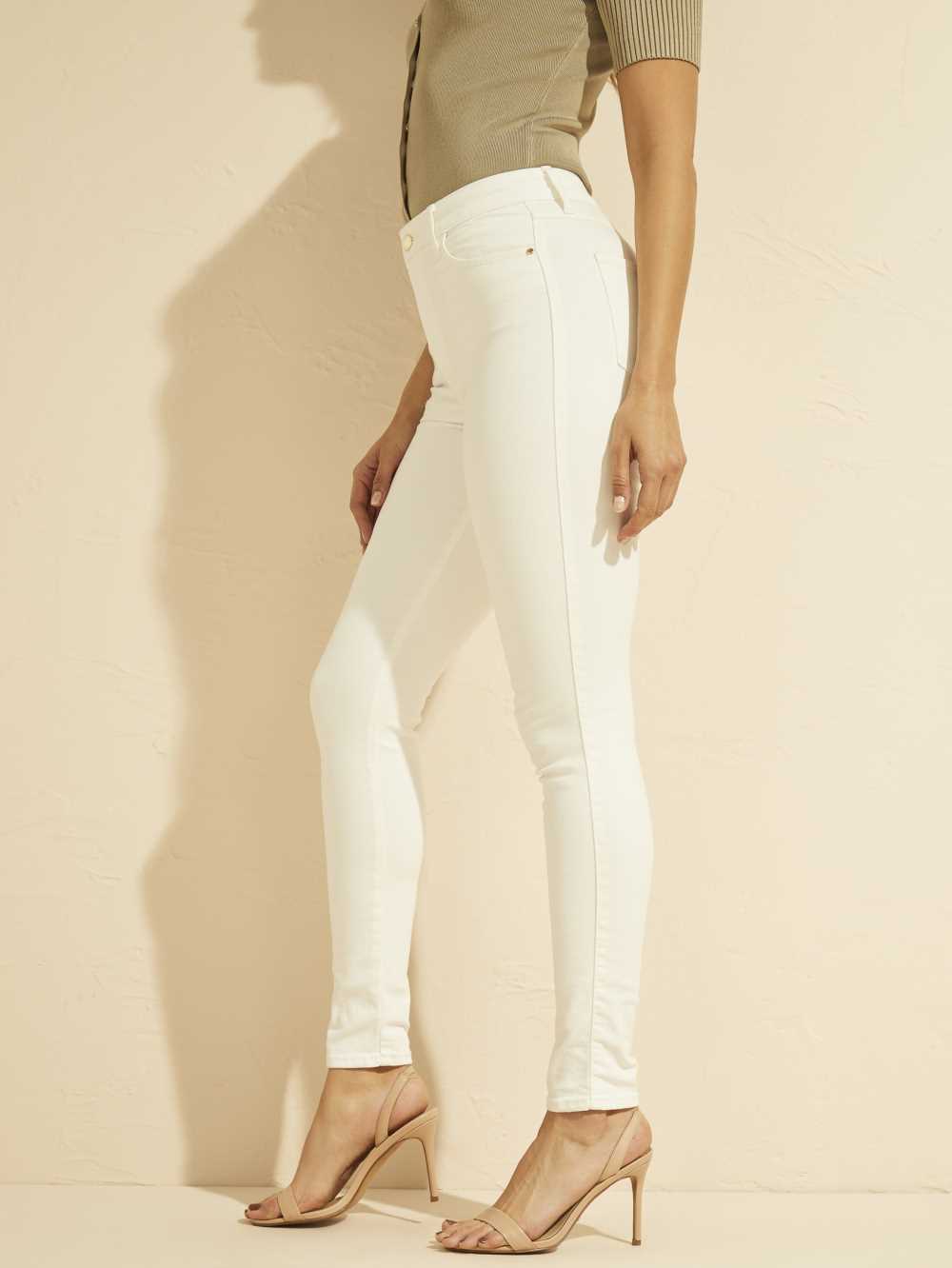 White Women's Guess Stiletto No. 97 Jeans Australia Sale | 921WNPRDV