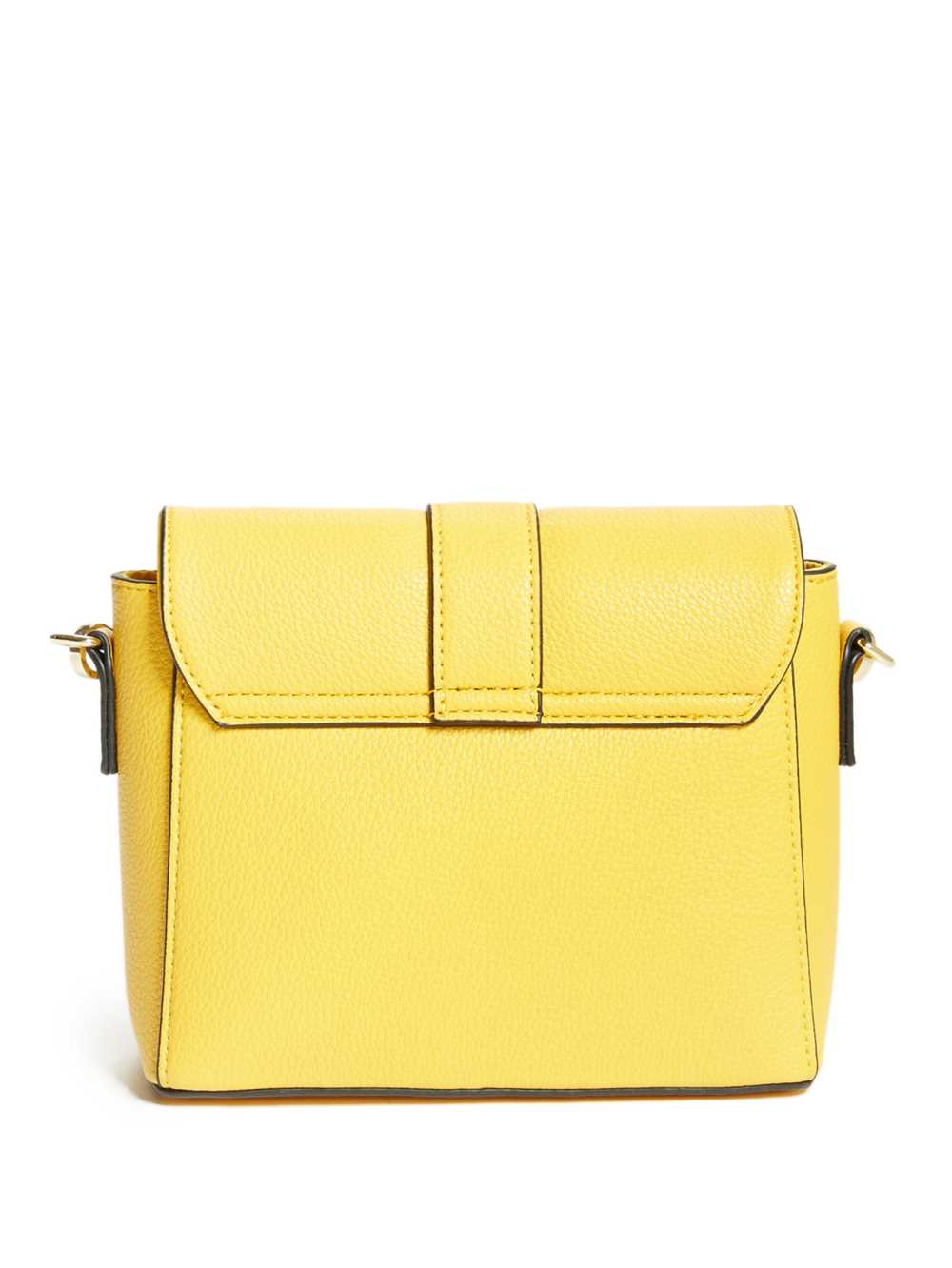 Yellow Women's Guess Cara Buckle Crossbody Bags Australia Sale | 802XSRTYK