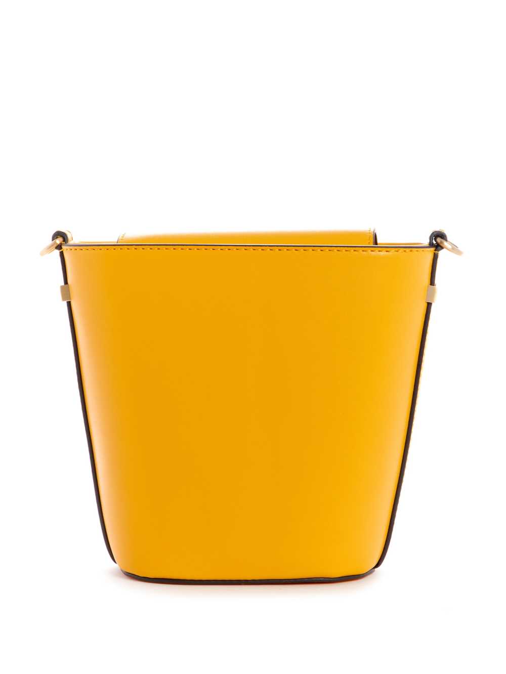 Yellow Women's Guess Hensely Bucket Bag Crossbody Bags Australia Sale | 931IFPJMW