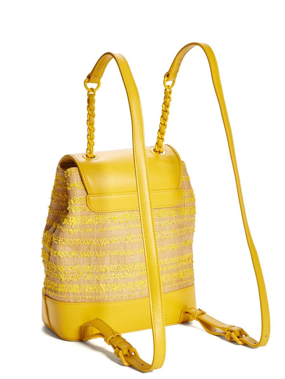 Yellow Women's Guess Kimi Backpack Australia Sale | 670IWULTE