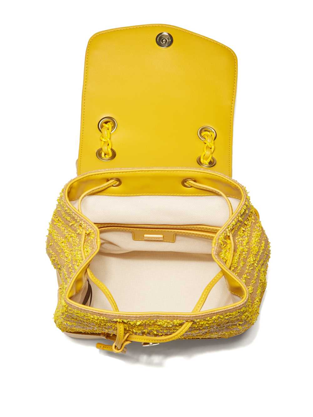 Yellow Women's Guess Kimi Backpack Australia Sale | 670IWULTE